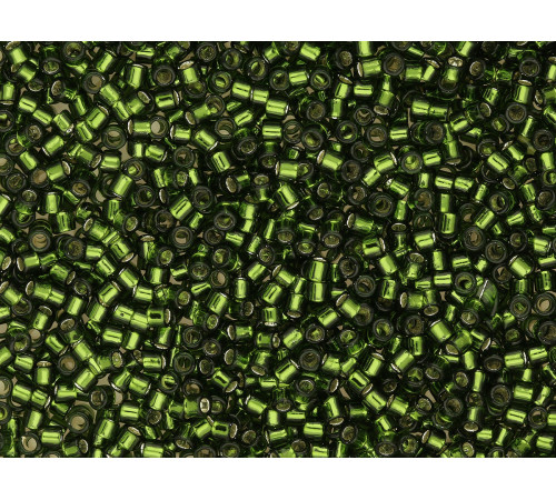 Бисер TOHO Treasure 11/0 TT-01-37 - Silver-Lined Olivine 