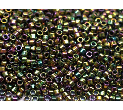 Бисер TOHO Treasure 11/0 TT-01-508 - High-Metallic Olivine Iris 
