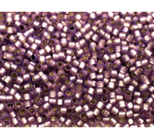 Бисер TOHO Treasure 11/0 TT-01-PF2108 - PermaFinish Translucent Silver-Lined Amethyst 